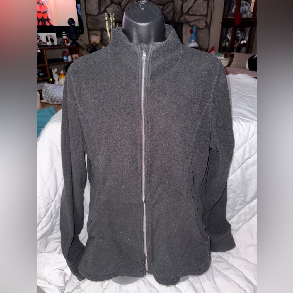 Lord & Taylor Fleece Full Zip Jacket